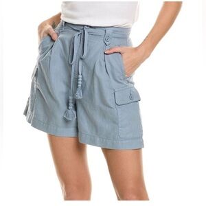 Joie Daphne Cargo Linen blend Shorts Size 2